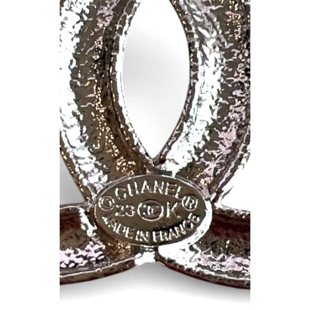 CHANEL Crystal Silver Brooch 23 K (CCXX011) - Picture 6 of 6